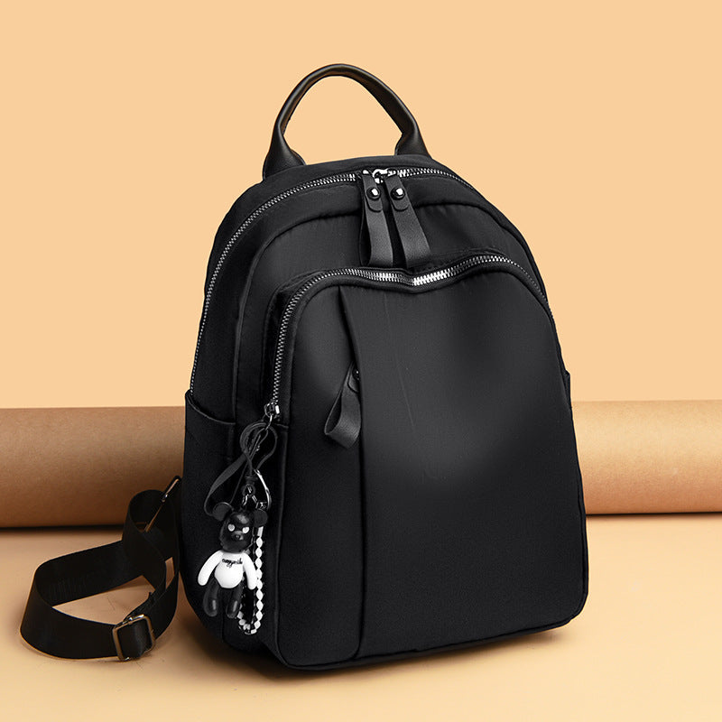 Backpack Bags Women New Trendy Fashion Schoolbag Summer Travel Canvas Bag Large-Capacity Backpack Women