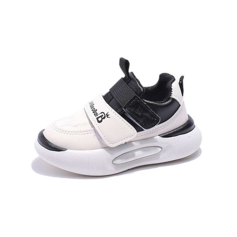 ZllKl Spring and Autumn New Children's Letter Fashion Sneaker Boys and Girls Sports Fashion Casual Running Shoes Dad Shoes