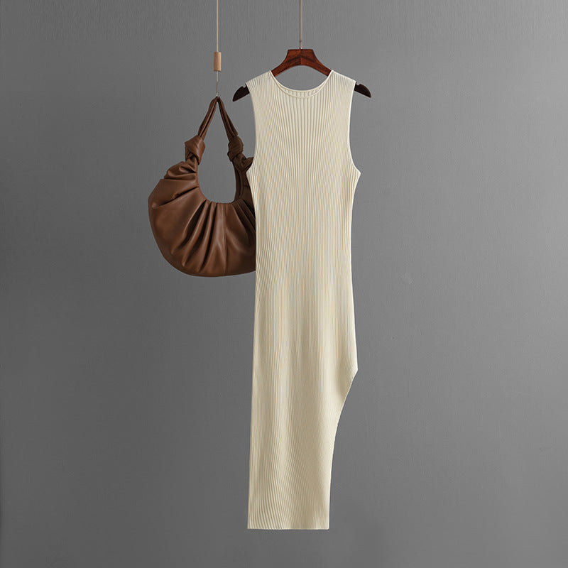 ZllKl 's new vest skirt summer New fashion women's clothing sexy irregular slim temperament dress