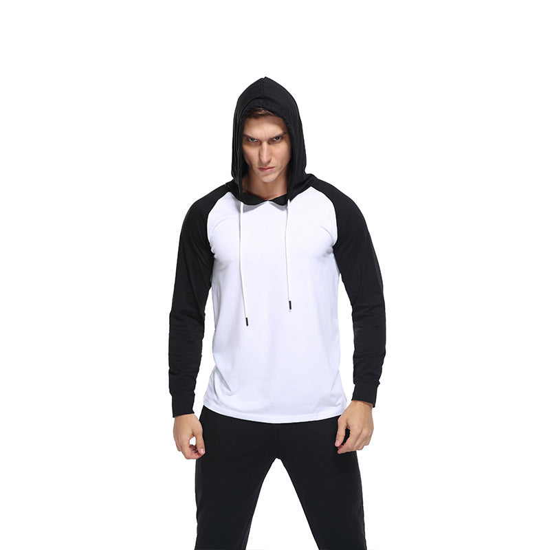 ZLLKL 2025 new men's long-sleeved t-shirt wholesale, Popular trade men's clothes New hooded t-shirt clothing factory
