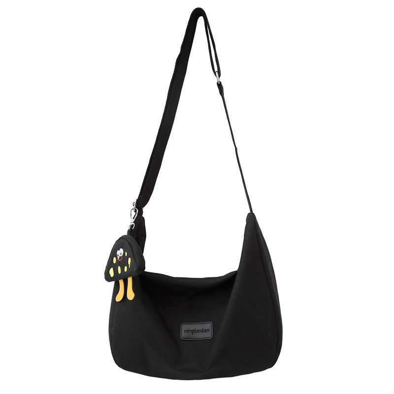 2025 ZLLKL Korean version of fashion nylon shoulder bag popular new simple girl shoulder bag versatile casual child and mother messenger bag women