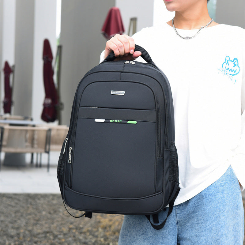 Wholesale Cross-Border Business Casual Computer Bag Fashion Large Capacity Outdoor Travel Backpack Junior High School Student Backpack