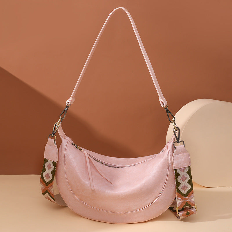 2025 Find factory underarm bags, women's commuter niche crescent bags, new bags, retro women's bags, shoulder bags.