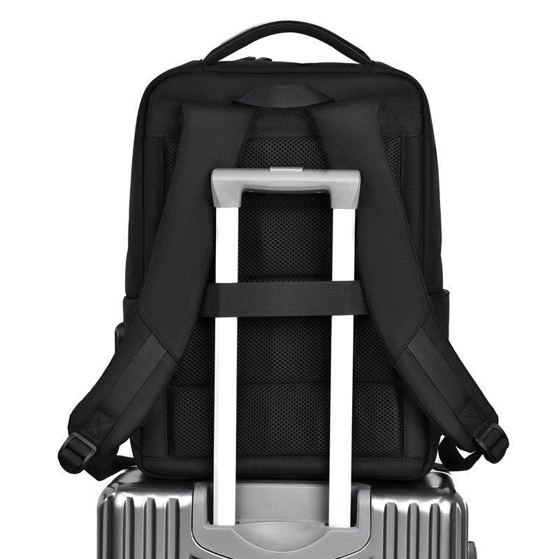 2025 New men's backpack large capacity business backpack computer bag student bag travel commute backpack wholesale