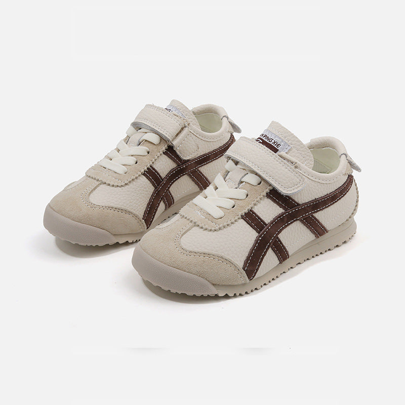 ZllKl Autumn New Children's Shoes Boys Soft Bottom Comfortable Sports Casual Shoes Korean Fashion and Trendy Style Girls Cortez