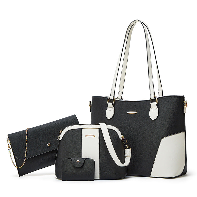 ZLLKL 2025popular New Women's Suit Bag Trend Fashion Cross-border Trend Four-piece Set Mother and Child Suit Bag