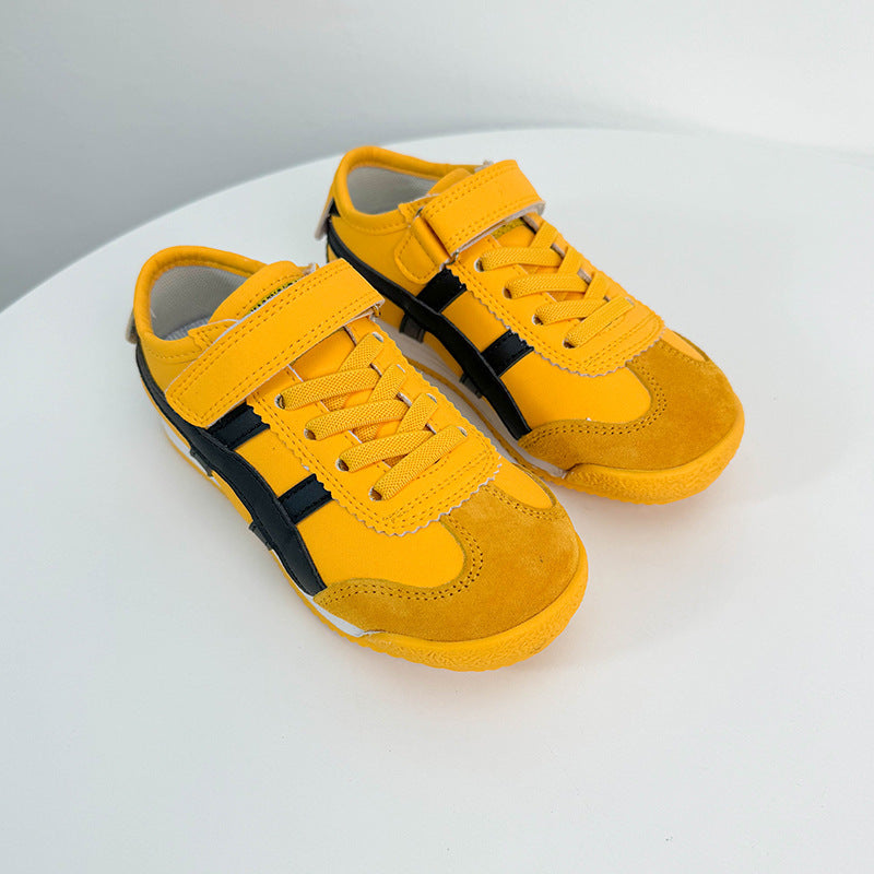 ZllKl Children's Casual Cortez Spring and Autumn New Fashion Trendy Children's Shoes Boys Soft Bottom Breathable Girls Low-Top Sneakers