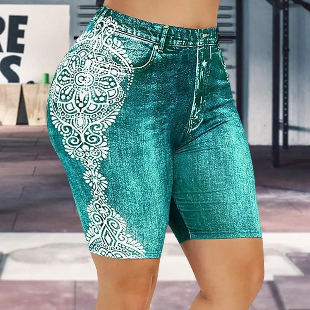 Stylish Woman Shorts No Shrinkage Slim Fit Women Workout Bottoms Shorts Chemical Fiber Blend Short Pants Female Clothing