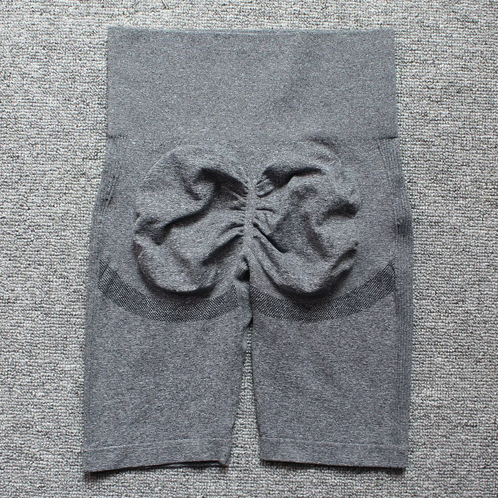 Short Women Sports Yoga Legging Fitness Tight Shorts Squat Proof High Waist Shorts Quick Drying Cycling Workout Gym Shorts