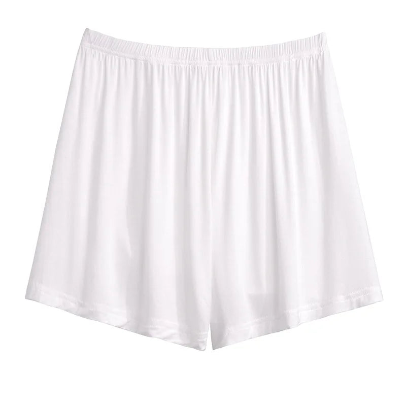 New Ladies Plus Size Leggings Shorts Women Large Size Slim Elastic Black White Modal Basic Shorts 3XL 4XL 5XL 6XL 7XL