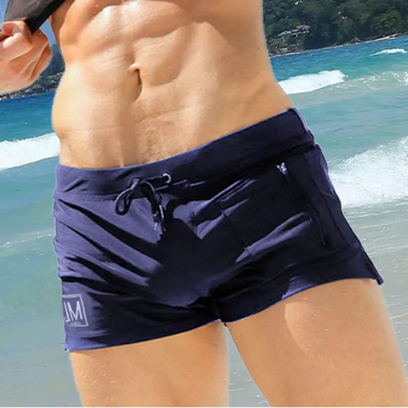Swimwear Men Swimsuit Shorts Mens Briefs Summer Trunk Swim Suit Sexy Mayo Sunga Beach Shorts Stroj Kapielowy Badpak Plus Size
