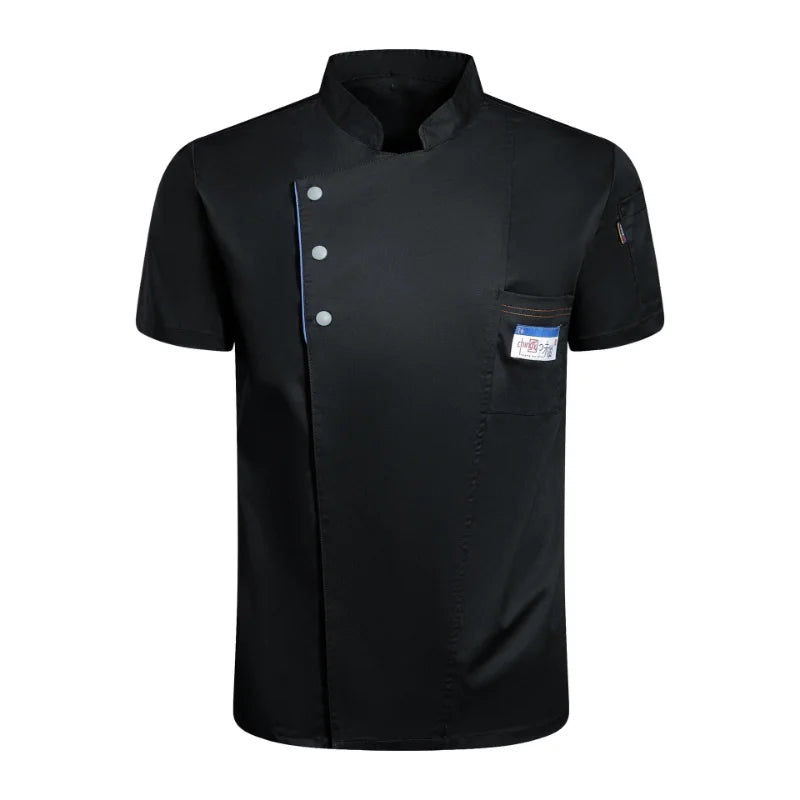 Chef Jacket for Men Women Short/Long Sleeve Kitchen Cook Shirt Restaurant Waiter Uniform