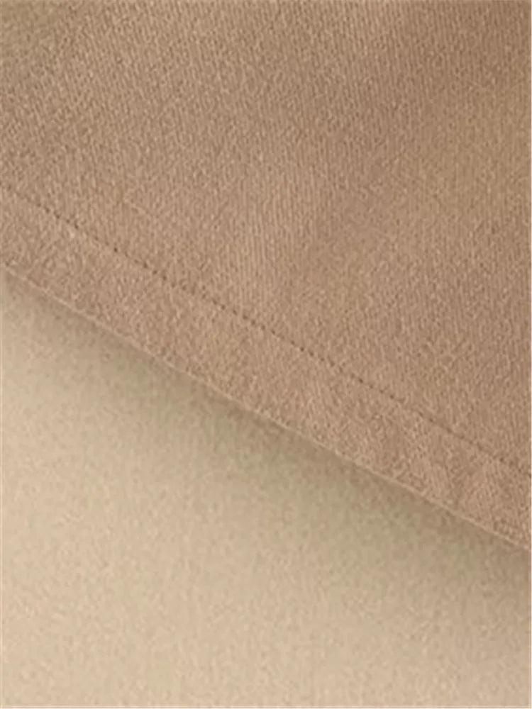 Plus Size Women's Summer Shorts Twill Blend Cotton Wide Leg Shorts With Large Pockets At The Front Sides Loose Fitting Thin Pant