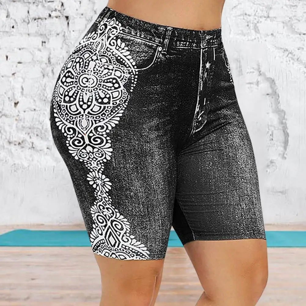 Stylish Woman Shorts No Shrinkage Slim Fit Women Workout Bottoms Shorts Chemical Fiber Blend Short Pants Female Clothing