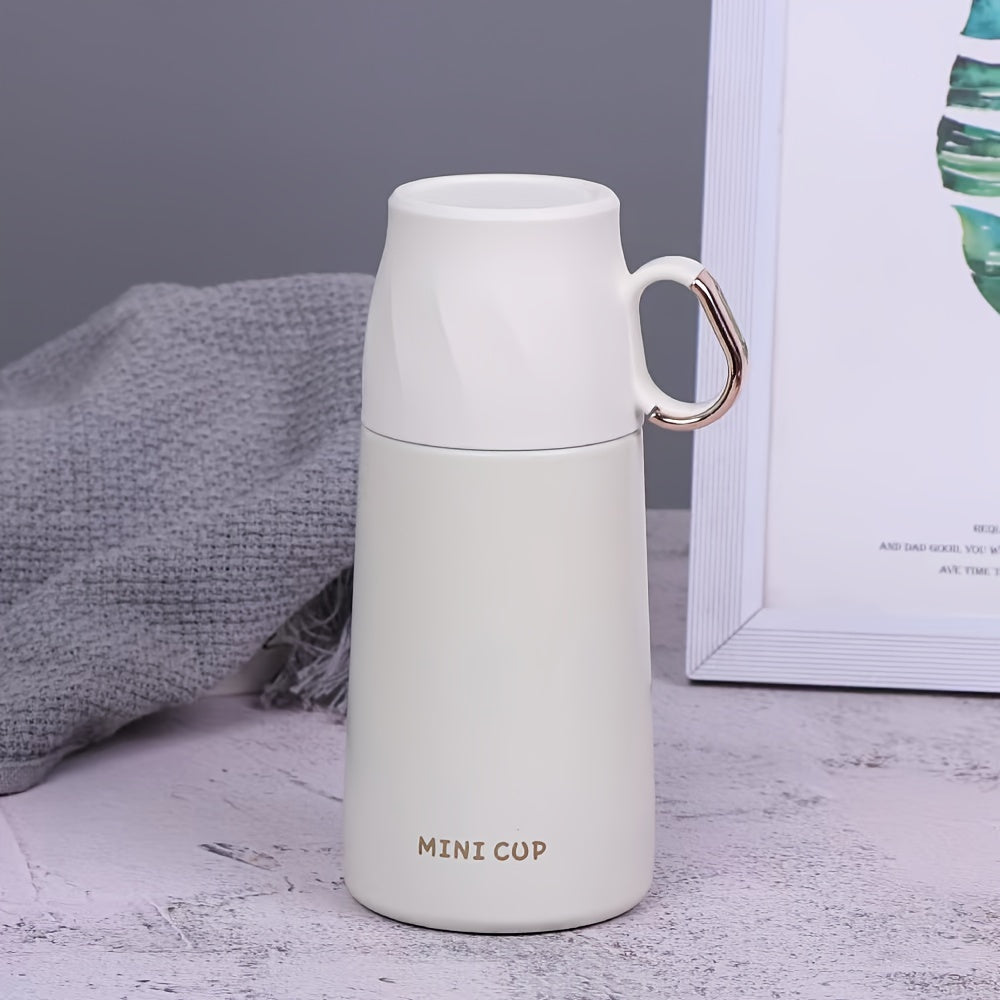 1pc-8.79oz/260ml Insulated Stainless Steel Thermal Flask Cup - Durable, Leak-Proof, and Vacuum Insulated for Hot and Cold Drinks - Perfect for Outdoor Camping, Traveling, Office Use, and Back to School Supplies