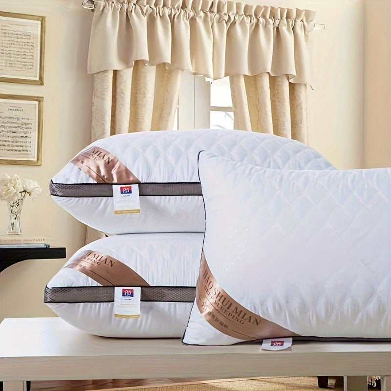 Premium Breathable Down Alternative Pillow - Skin-Friendly, Machine Washable for Side & Back Sleepers, Nautical Theme