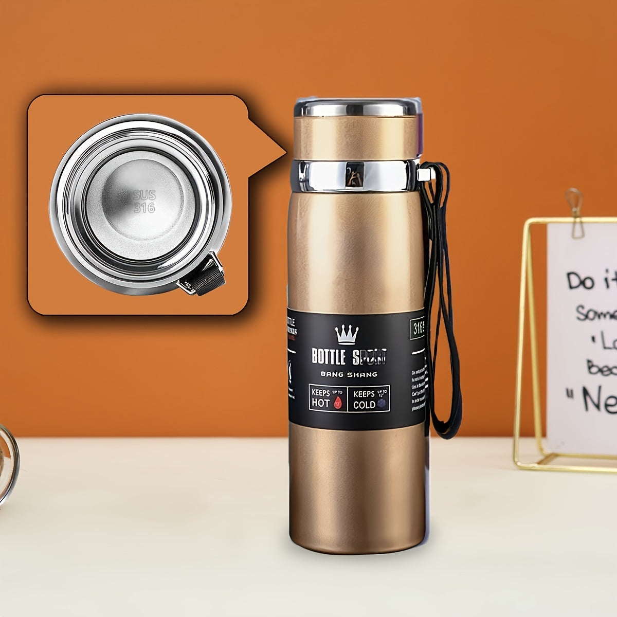 27.05oz Stainless Steel Insulated Travel Mug - Double-Walled, Leakproof & Shatterproof For Hot And Cold Drinks - Perfect For Outdoor Activities, Office Use, And As A Holiday Gift