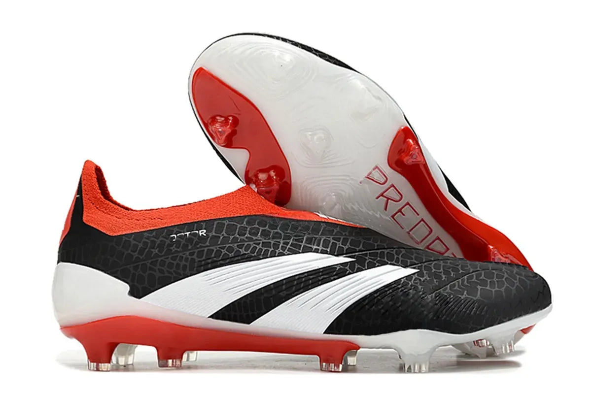 Soccer Shoes Predat0r Elite Laceless FG Men Team Solar Green Merky Reemergence Energy Citrus Pack Euro Pure Strik Pearlized Football Cleats