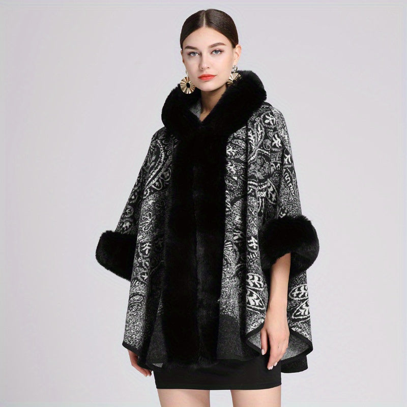 25.60"X64.96" Luxurious Imitation Rabbit Fur Shawl Scarf Collar - Soft, Warm, and Cozy Winter Cloak Wrap with Imitation Cashmere Feel - Perfect for Cold Weather, Outdoor Activities, and Fashion Statement