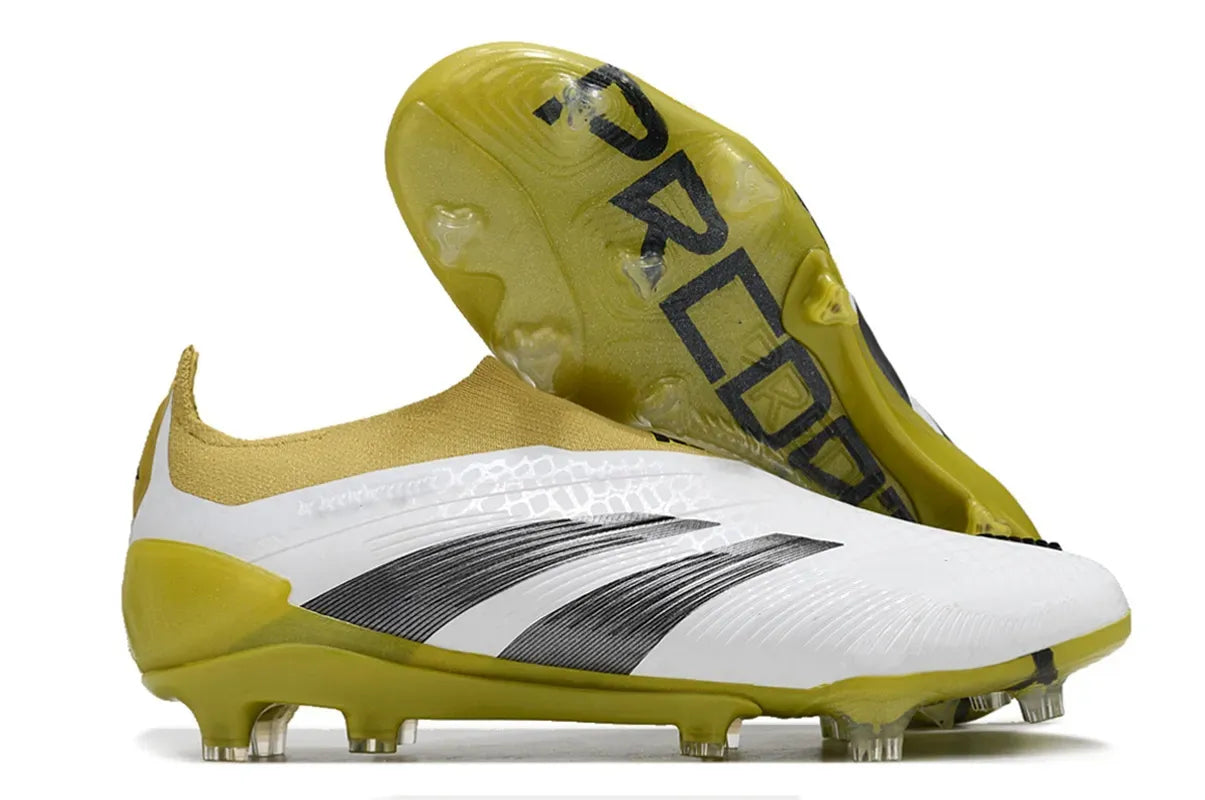 Soccer Shoes Predat0r Elite Laceless FG Men Team Solar Green Merky Reemergence Energy Citrus Pack Euro Pure Strik Pearlized Football Cleats