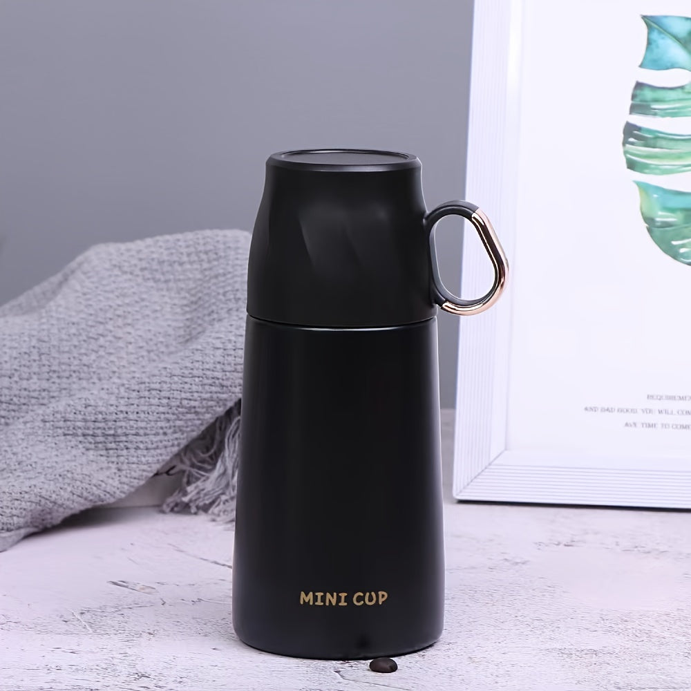 1pc-8.79oz/260ml Insulated Stainless Steel Thermal Flask Cup - Durable, Leak-Proof, and Vacuum Insulated for Hot and Cold Drinks - Perfect for Outdoor Camping, Traveling, Office Use, and Back to School Supplies