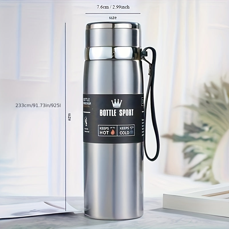 27.05oz Stainless Steel Insulated Travel Mug - Double-Walled, Leakproof & Shatterproof For Hot And Cold Drinks - Perfect For Outdoor Activities, Office Use, And As A Holiday Gift