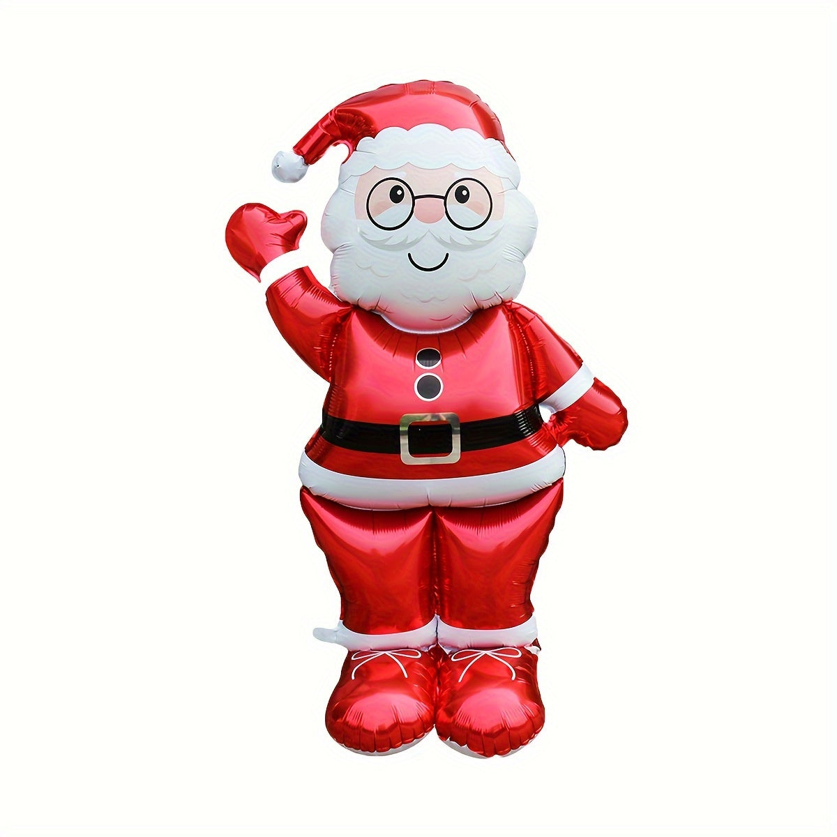 Jumbo 61" Santa Claus & Snowman Foil Balloons - Perfect for Christmas Party Decor, Home & Mall Holiday Displays