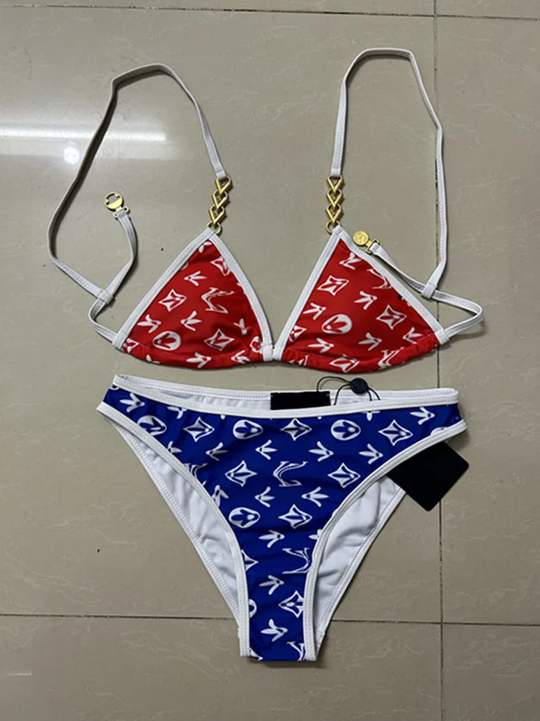 Women Black One Piece Swimwear Designer Padded Bikinis ss Summer Beach Swim Biquinis Letter Print Vacation Hot Spring Bathing Suit #3288