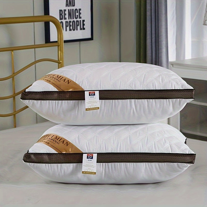 Premium Breathable Down Alternative Pillow - Skin-Friendly, Machine Washable for Side & Back Sleepers, Nautical Theme