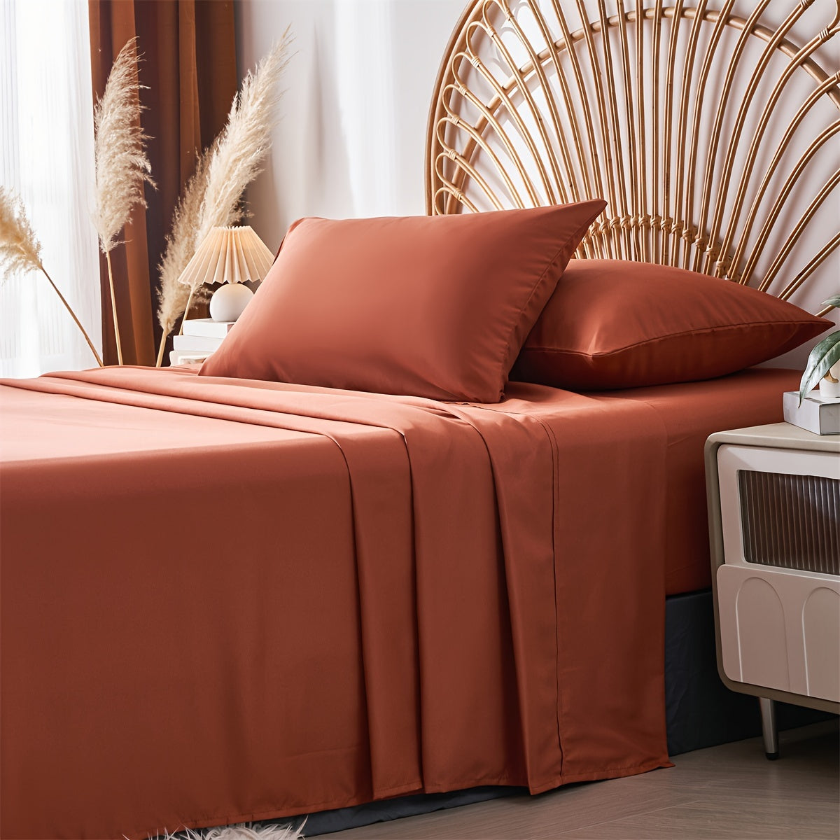 7pcs Luxurious Vintage-Inspired Solid Color Quilt Bedding Set - Soft, Breathable, and Comfortable Tufted Design with Striped Pattern - Ideal for Room Decor and Cozy Sleeping Experience