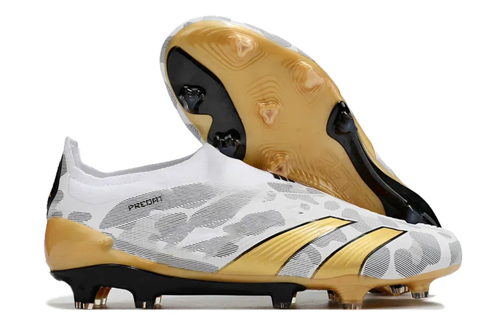 Soccer Shoes Predat0r Elite Laceless FG Men Team Solar Green Merky Reemergence Energy Citrus Pack Euro Pure Strik Pearlized Football Cleats