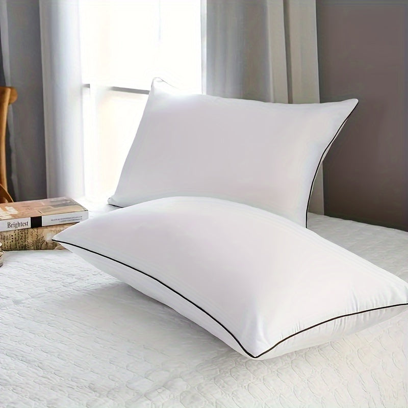 2/4pcs Luxury Gel Pillows - Cooling & Supportive, Soft Down Alternative, Ideal for All Sleep Positions, Breathable Polyester Cover, Machine Washable - Available in 3 Colors