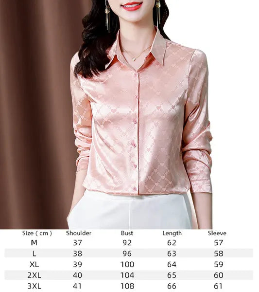 Vintage Butterfly Printed Runway Silk Blouses Women Fashion Designer Striped Shirts Slim Business Office Ladies Button Spring Summer Long Sleeve Tops