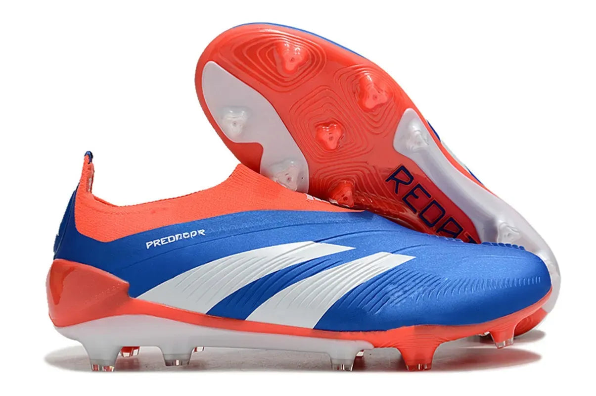 Soccer Shoes Predat0r Elite Laceless FG Men Team Solar Green Merky Reemergence Energy Citrus Pack Euro Pure Strik Pearlized Football Cleats