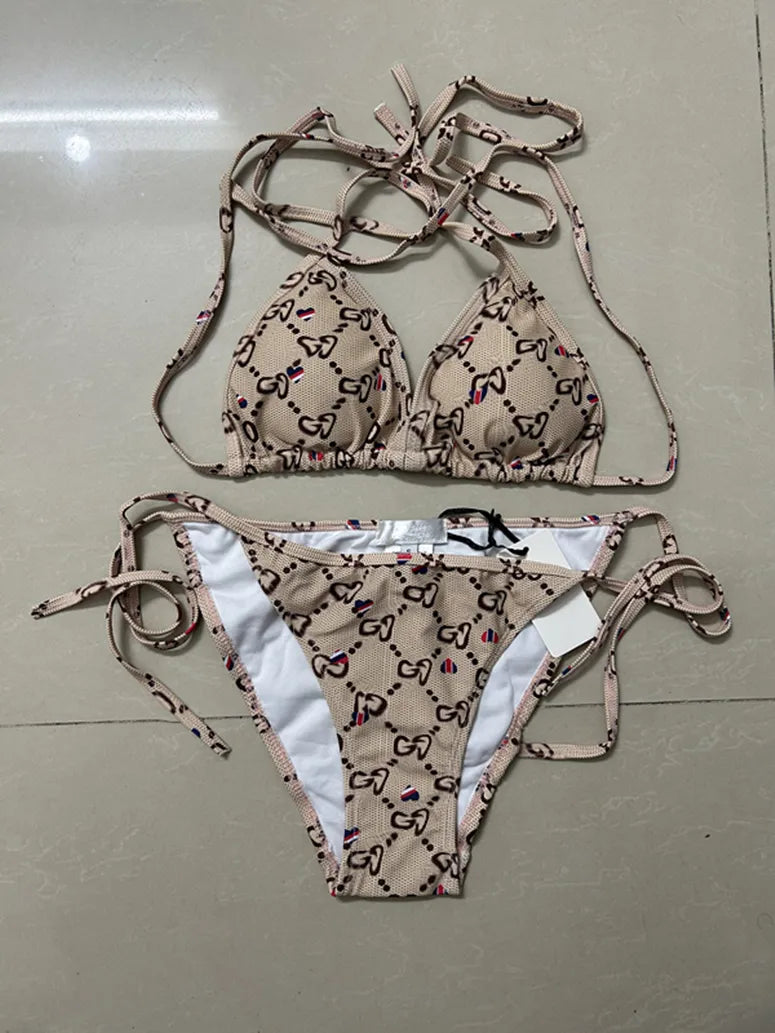 Women Black One Piece Swimwear Designer Padded Bikinis ss Summer Beach Swim Biquinis Letter Print Vacation Hot Spring Bathing Suit #3288