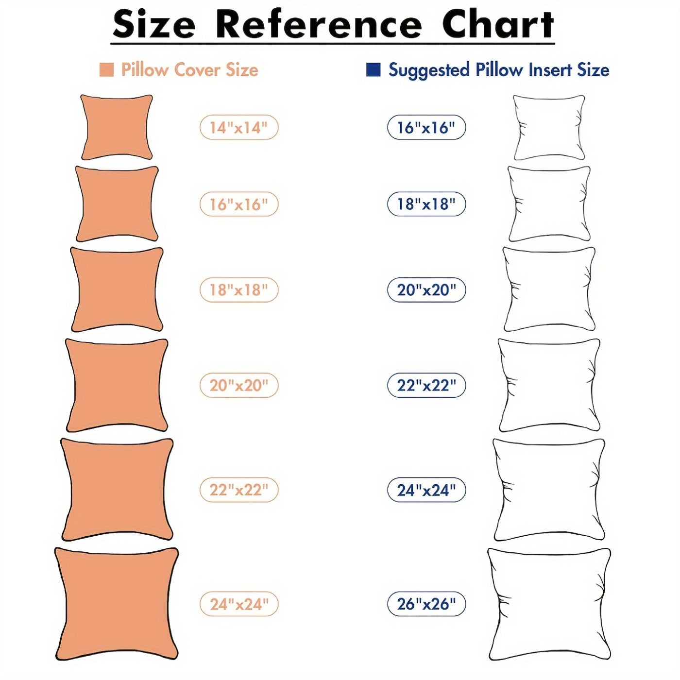Multi-Purpose White Microfiber Pillow Inserts - Available in Various Sizes for Minimalist Home Decor