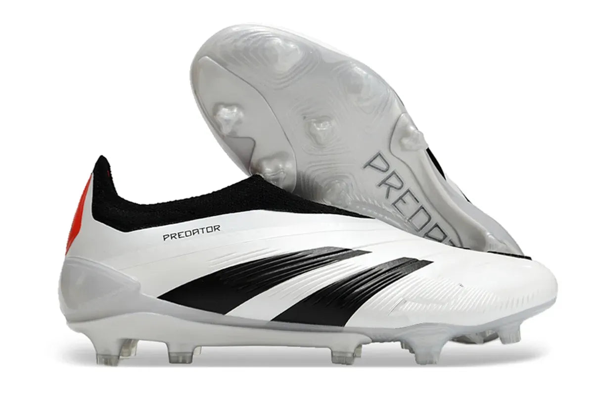 Soccer Shoes Predat0r Elite Laceless FG Men Team Solar Green Merky Reemergence Energy Citrus Pack Euro Pure Strik Pearlized Football Cleats