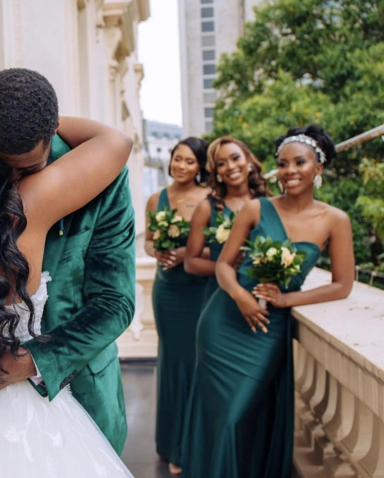 One Shoulder Bridesmaid Dresses For Africa Unique Design Full Length Wedding Guest Gowns Junior Maid Of Honor Dress Ribbon Elastic Silk Like Satin Party Gowns