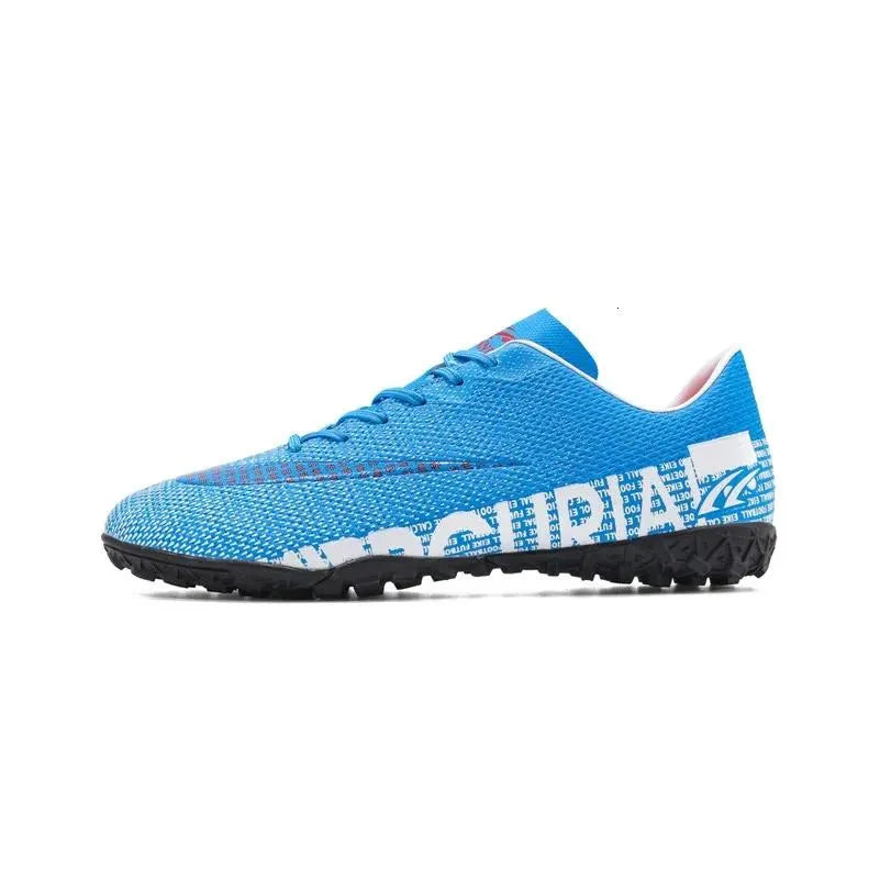Soccer Shoes Low-Top Mens Teens Outdoor Training Football Boots Ag/Tf Boys Non-Slip Ankle Sneakers Est Chuteiras De Futebol 240611 Dro Dhwqf