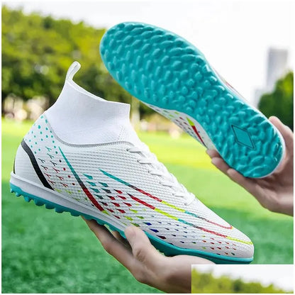 Soccer Shoes Cleats Sneakers Men Football Boots For Boys Sport Tenis Hombre 240607 Drop Delivery Accessories Sports Dhfva