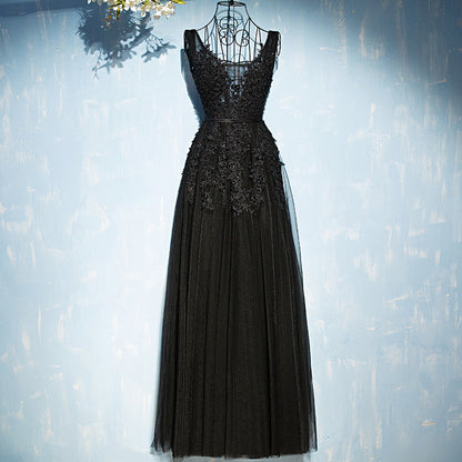 2025 Dress  New Banquet Evening Dress Bridal Toast Dress Long Celebrity Party Dress Host Bridesmaid Dress