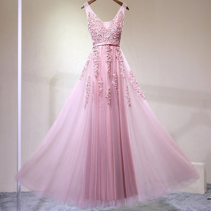 2025 Dress  New Banquet Evening Dress Bridal Toast Dress Long Celebrity Party Dress Host Bridesmaid Dress