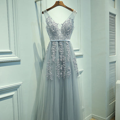 2025 Dress  New Banquet Evening Dress Bridal Toast Dress Long Celebrity Party Dress Host Bridesmaid Dress