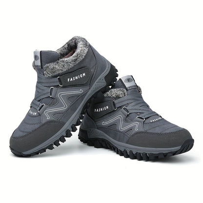 Winter Warrior Hiking Boots - Ultra-Warm Plush Lining, Durable Non-Slip Soles, Comfortable Fit, Breathable Membrane, Waterproof, Insulated, Perfect for Hiking, Climbing, Hunting, Trekking, Fall and Winter Outdoor Activities