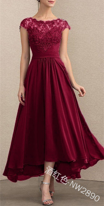 2020 autumn 2025 new wish New new  lace chiffon pendulum temperament dress new