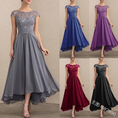2020 autumn 2025 new wish New new  lace chiffon pendulum temperament dress new