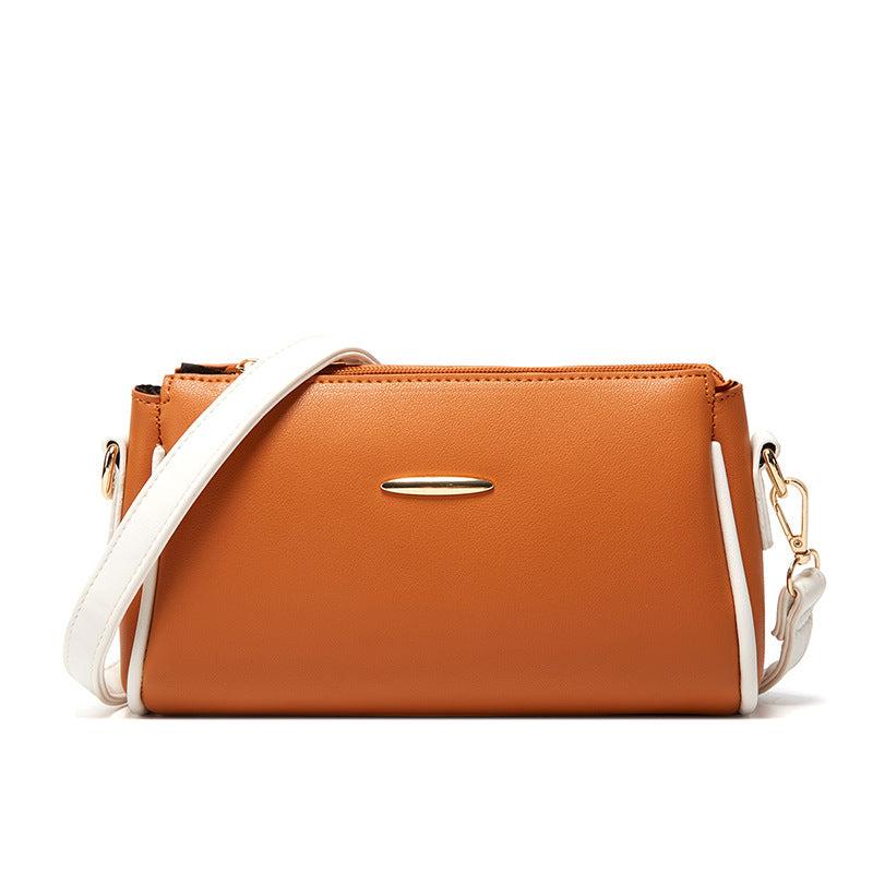 ZLLKL 2025Spring atmosphere women's bag simple women's handbag mother bag three-piece affordable soft leather shoulder messenger bag