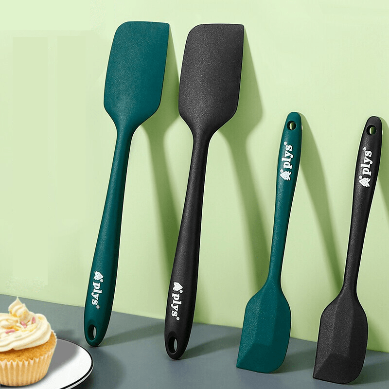 Luxury Large Silicone Spatula - Cooking Utensils: Heat Resistant, Non-Stick, Stainless Steel Core, Ergonomic Handle, Easy Cleaning, and Durable Design for Perfect Cooking Experience!