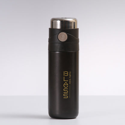 1pc, Vacuum Flask With Tea Infuser, 16.91oz Stainless Steel Insulated Water Bottles, Travel Thermal Cups, For Hot And Cold Beverages, Summer Winter Drinkware, Gifts