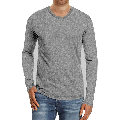 ZLLKL 2025 Hot trade clothing men's clothing wholesale  men's t New men's clothes short sleeves long sleeves round neck base
